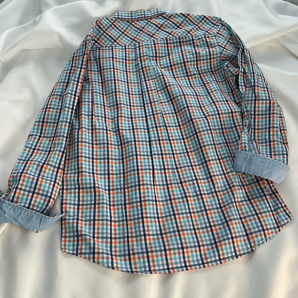 Tommy Hilfiger Plaid Button-Up Shirt - Picture 4 of 6